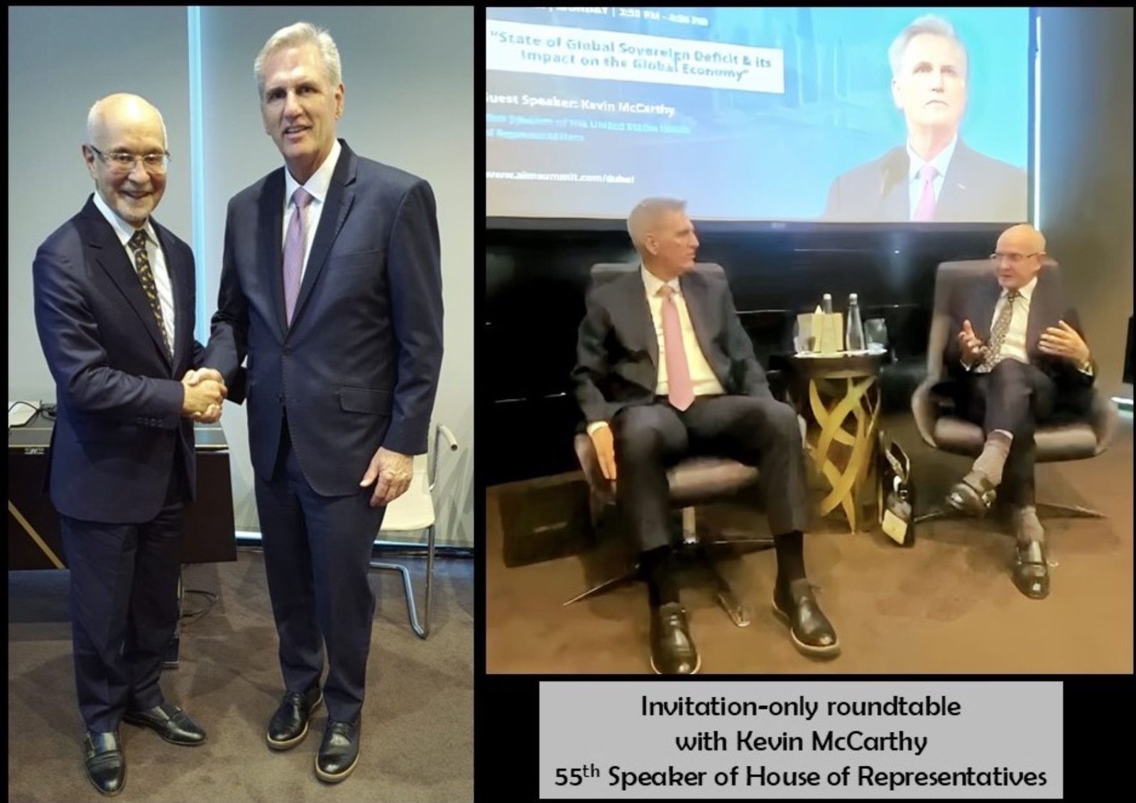 Key Insights from Kevin McCarthy on Global Sovereign Debt, Political Polarization, and Emerging Market Trends at AIM Summit Dubai